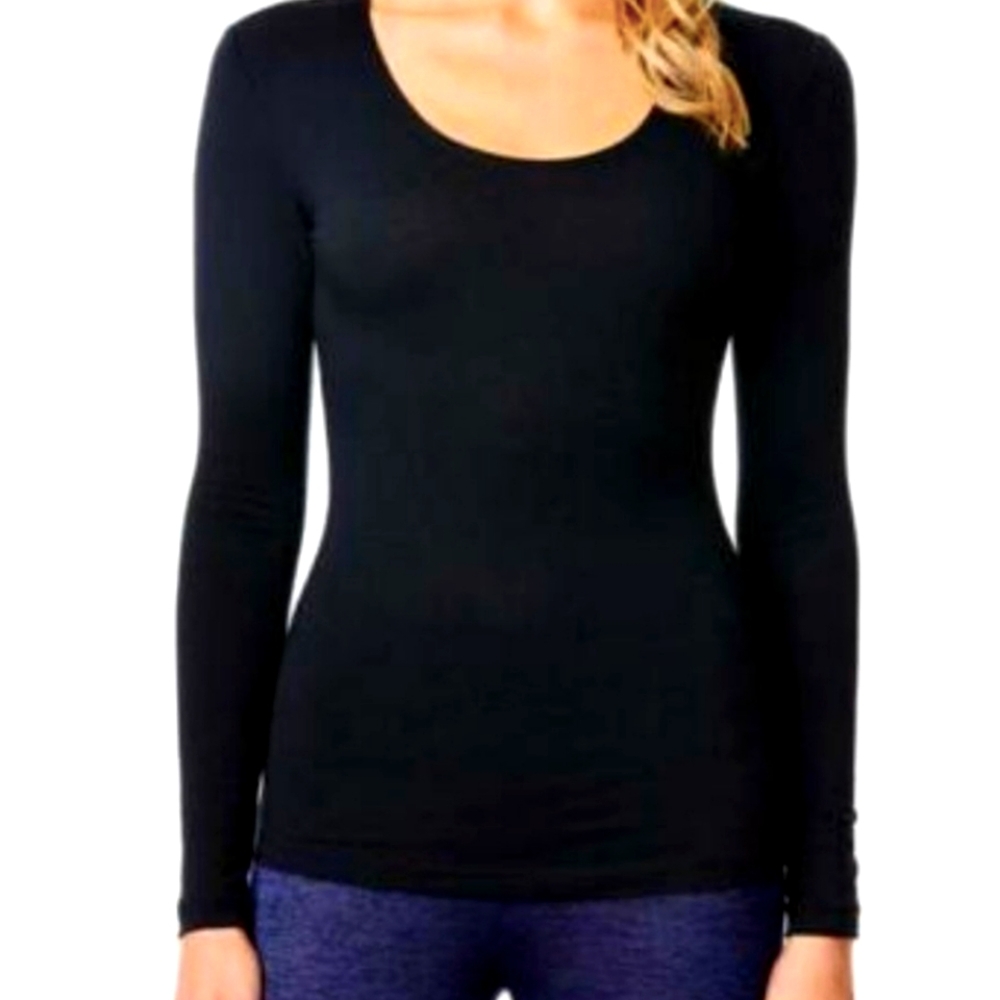 32 Degrees Long Sleeve Scoop Neck Shirt